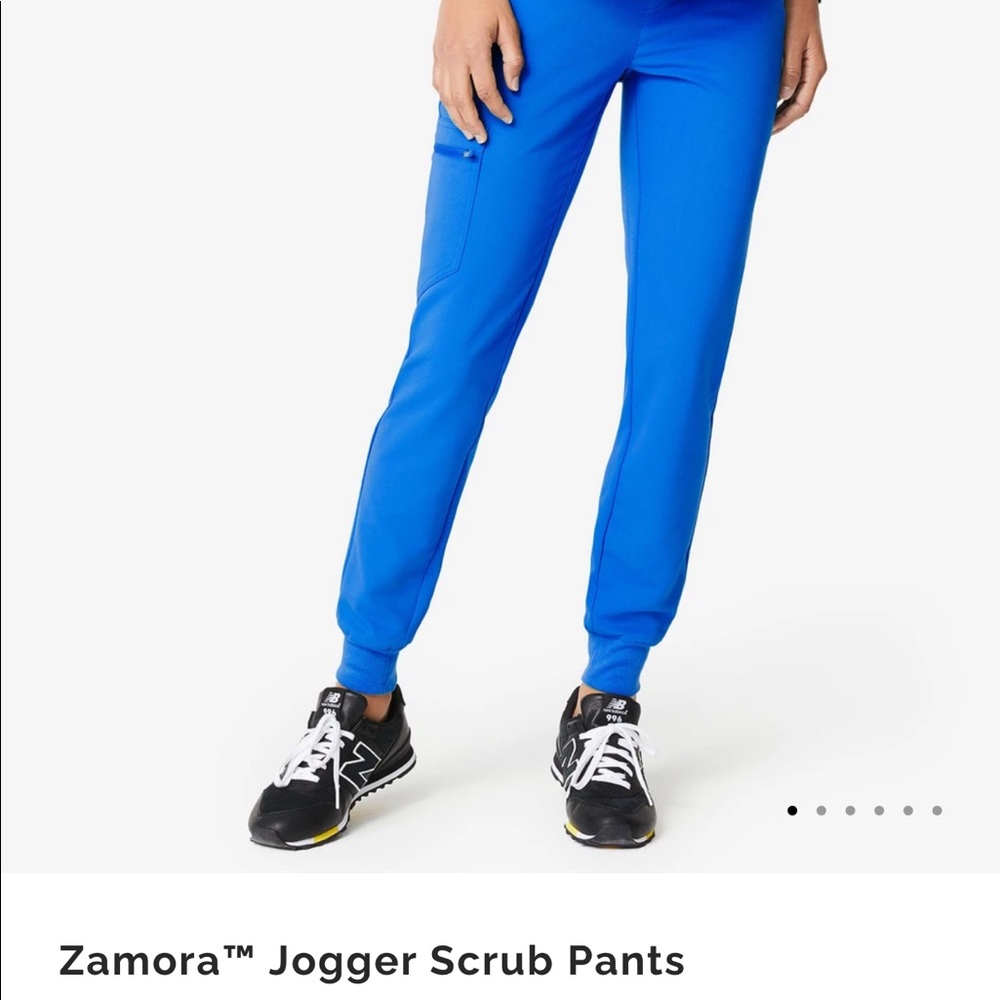 Figs Zamora Royal blue scrub pant